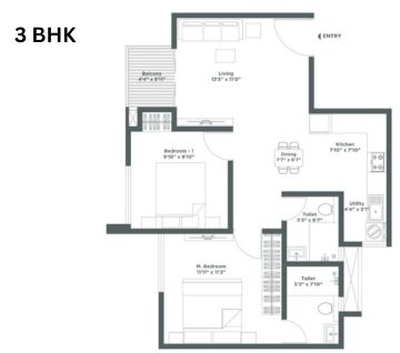 Delta Tricity Aveon City floor plan1