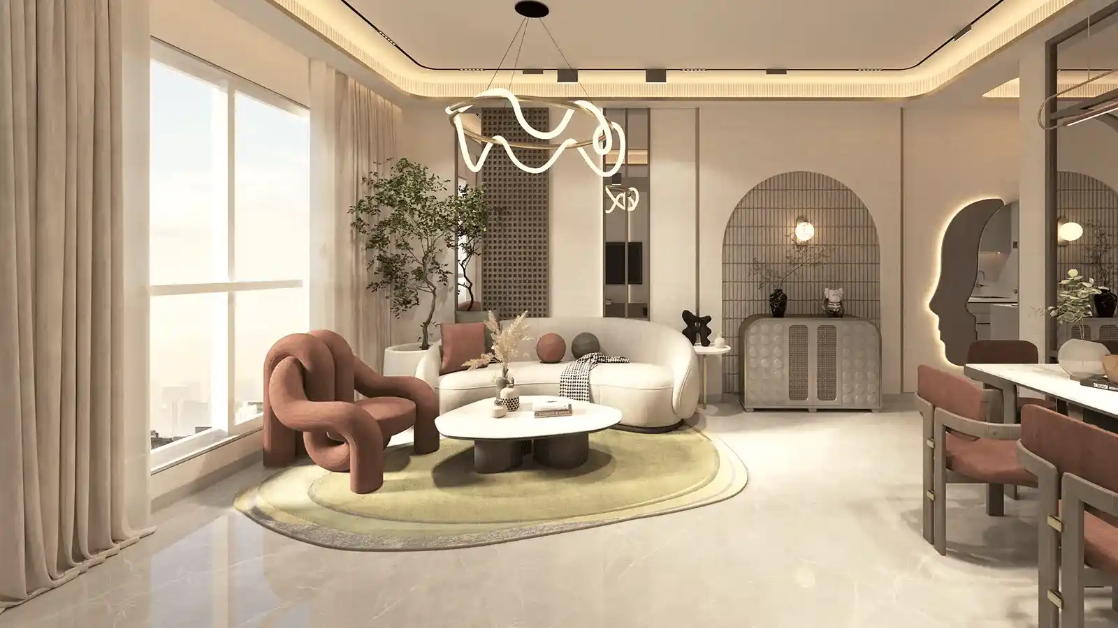 Godrej Thane Living Room
