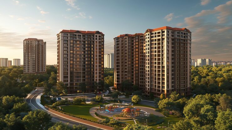 Lodha Amara ongoing apartments in Kolshet Road Thane West starting 78 Lakh